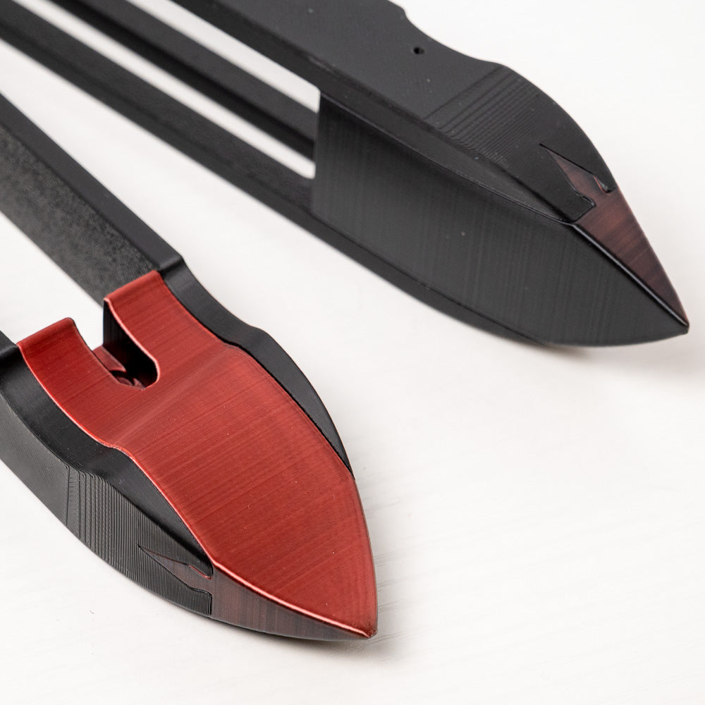 13" Custom Boat Shuttles - Silk Duotone Colors
