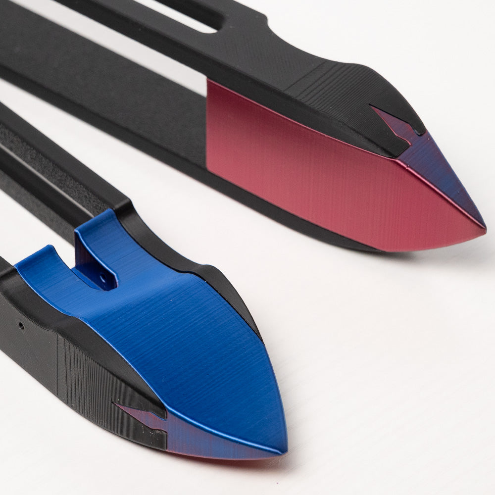 13" Custom Boat Shuttles - Silk Duotone Colors