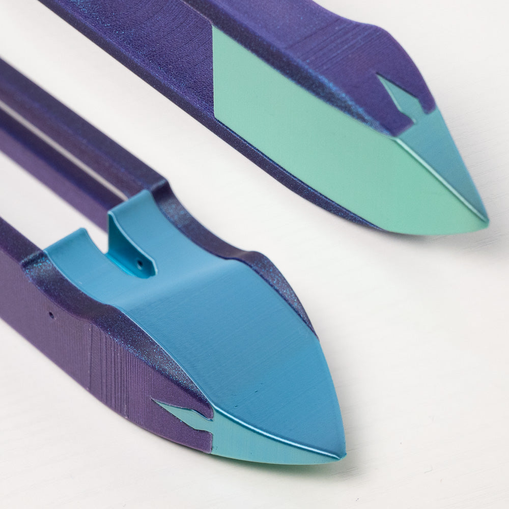 13" Custom Boat Shuttles - Silk Duotone Colors