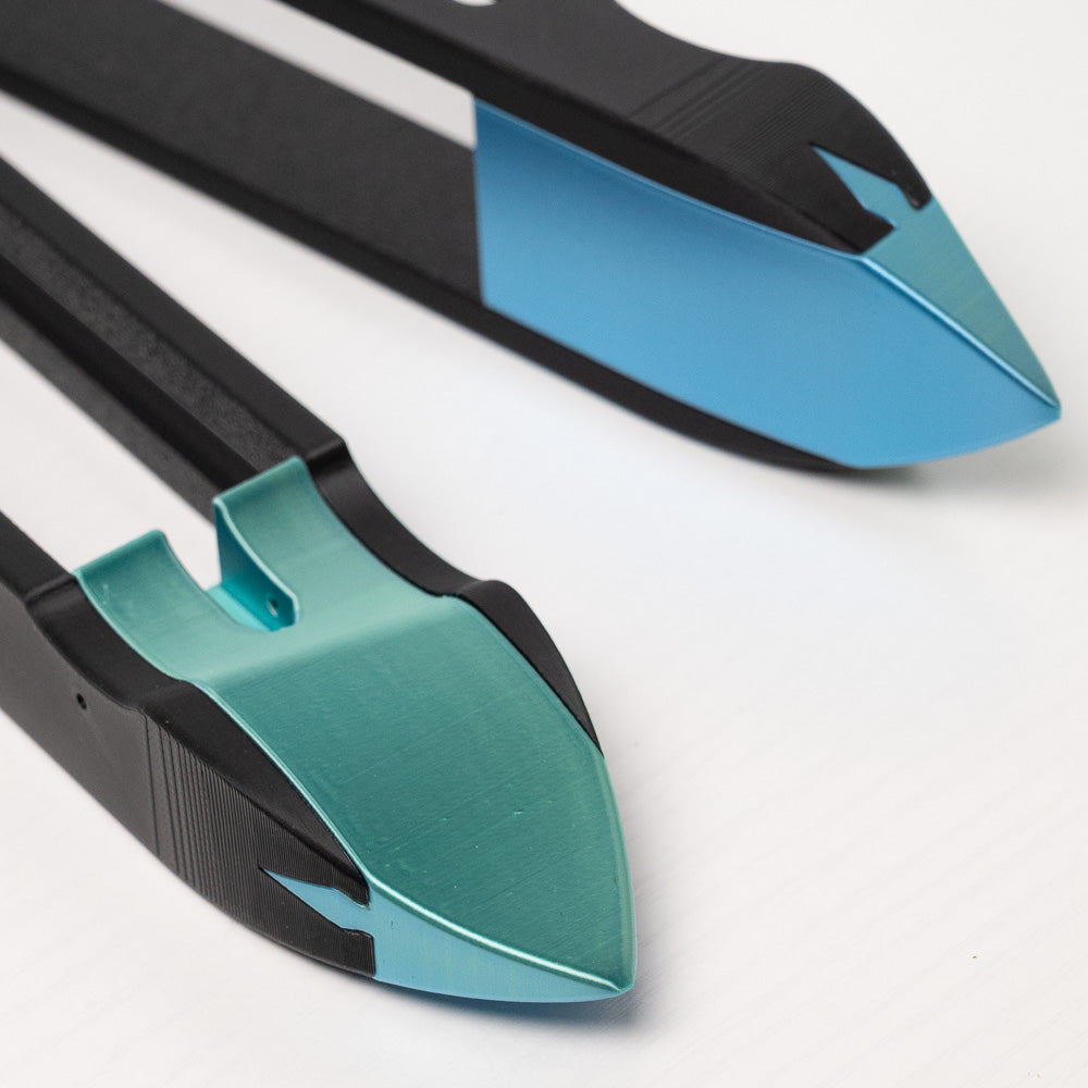 13" Custom Boat Shuttles - Silk Duotone Colors
